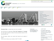 Tablet Screenshot of kennedycater.com
